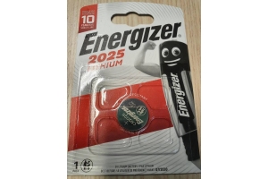 Knoflkov baterie ENERGIZER 3V CR2025 1ks (blistr)